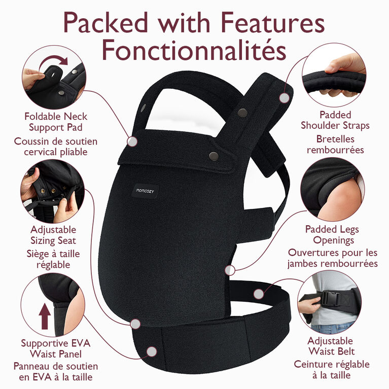 Momcozy Baby Carrier Black